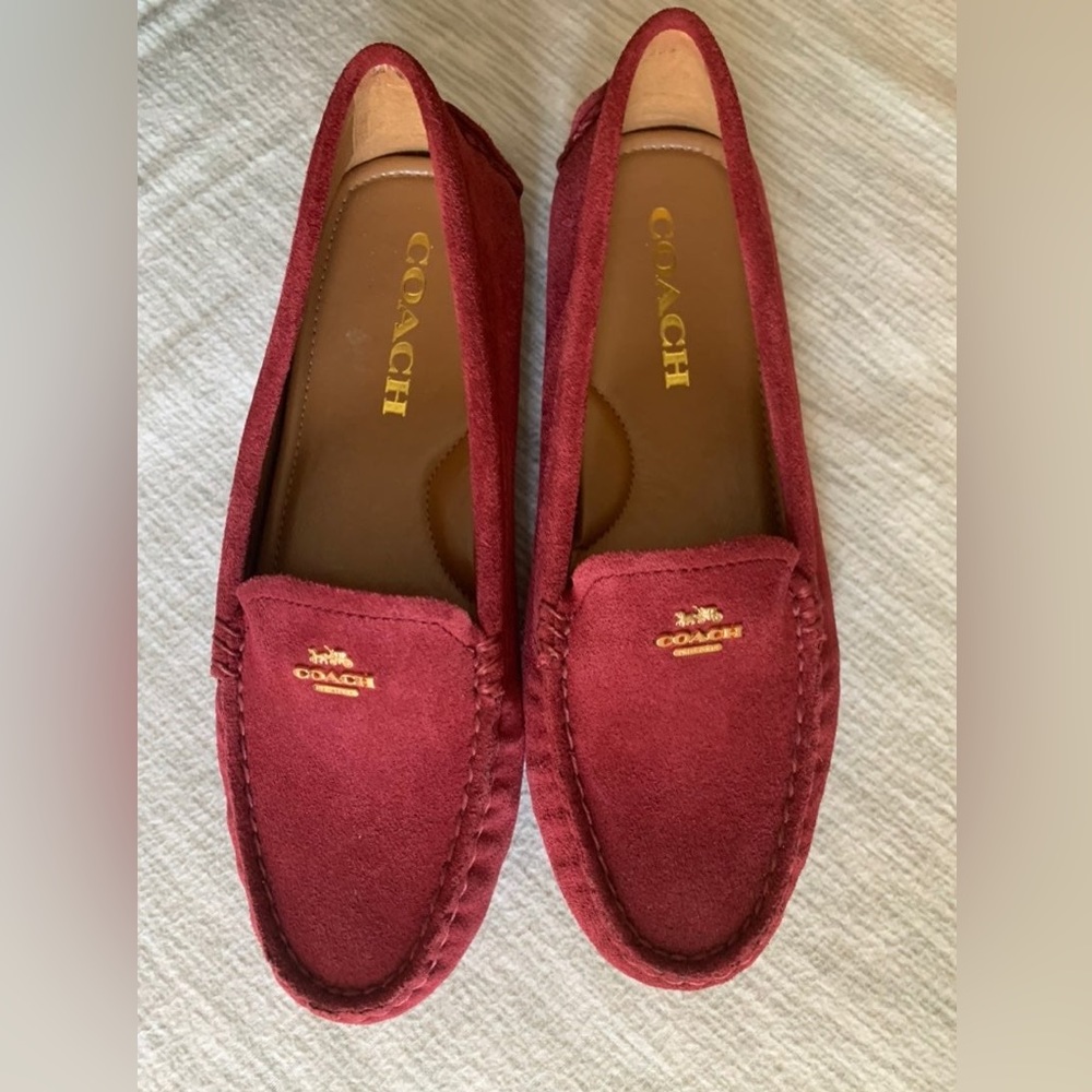Red Coach Loafers